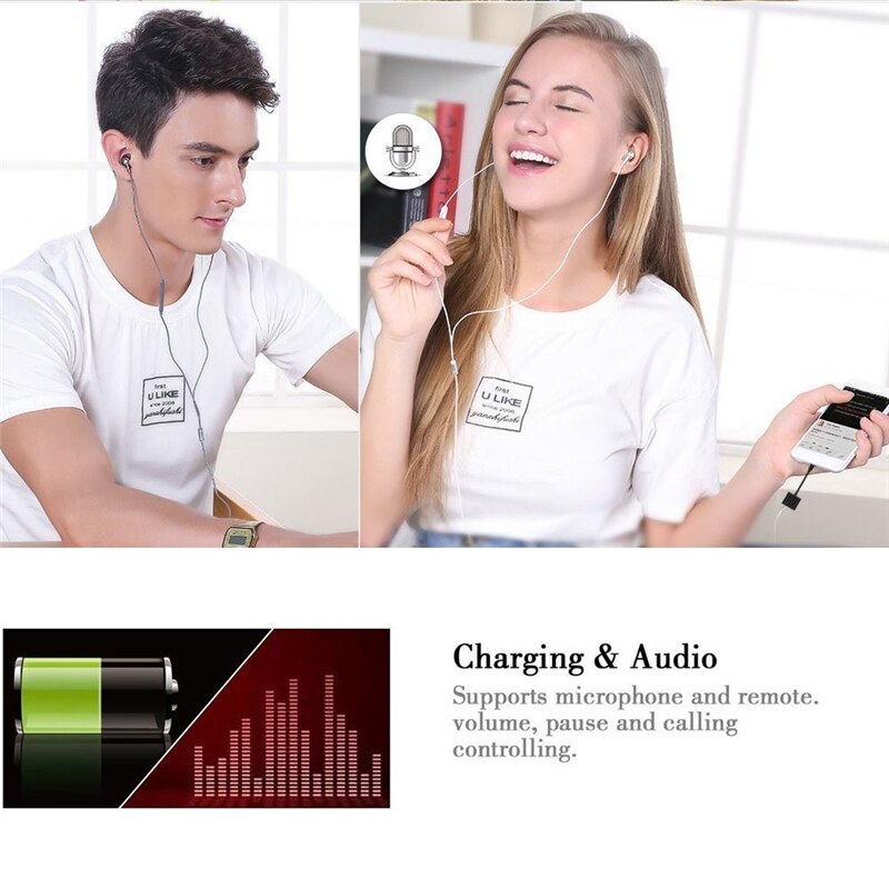 2x Dual-Function USB Type-C Adapters: Earphones Charging Splitter with 3.5mm Headphone Jack Audio Aux - CALCUMART