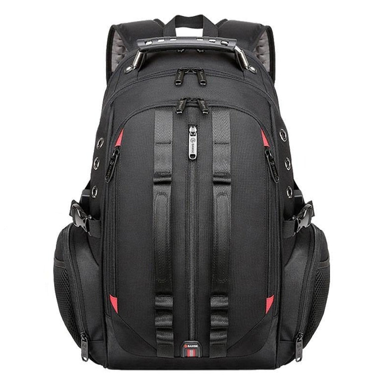 Bange Cliffwalker — Water-Resistant 17" Laptop Travel Backpack w/USB Charging Port - CALCUMART