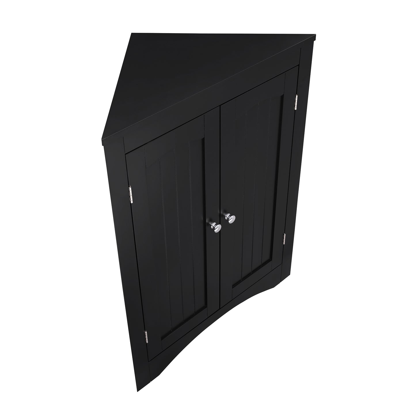 Multifunctional Sideboard Corner Cabinet w/Doors & Shelves for Bathroom, Kitchen, & Living Room - CALCUMART