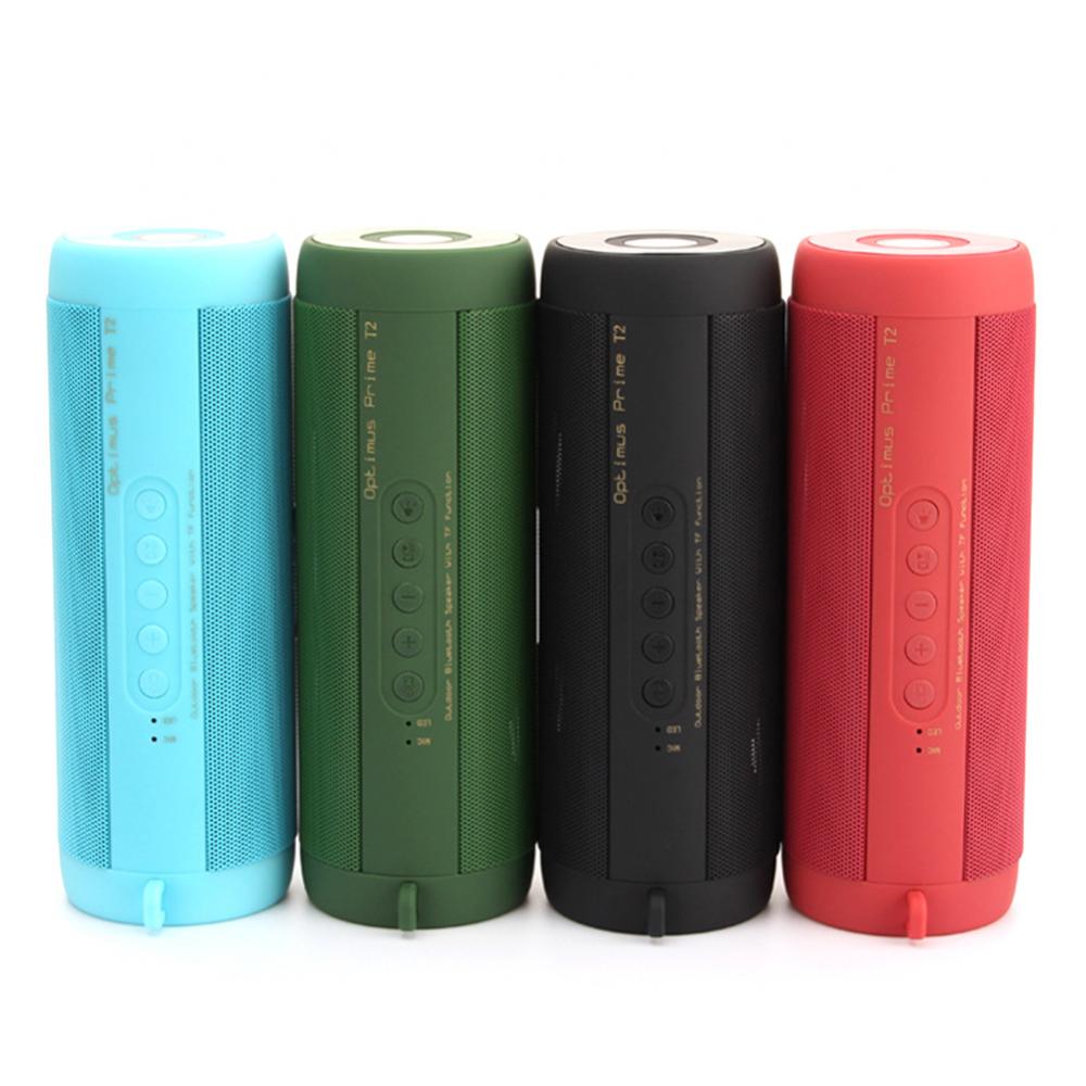 T2 Waterproof Outdoor Bluetooth Speaker with Emergency Flashlight - CALCUMART