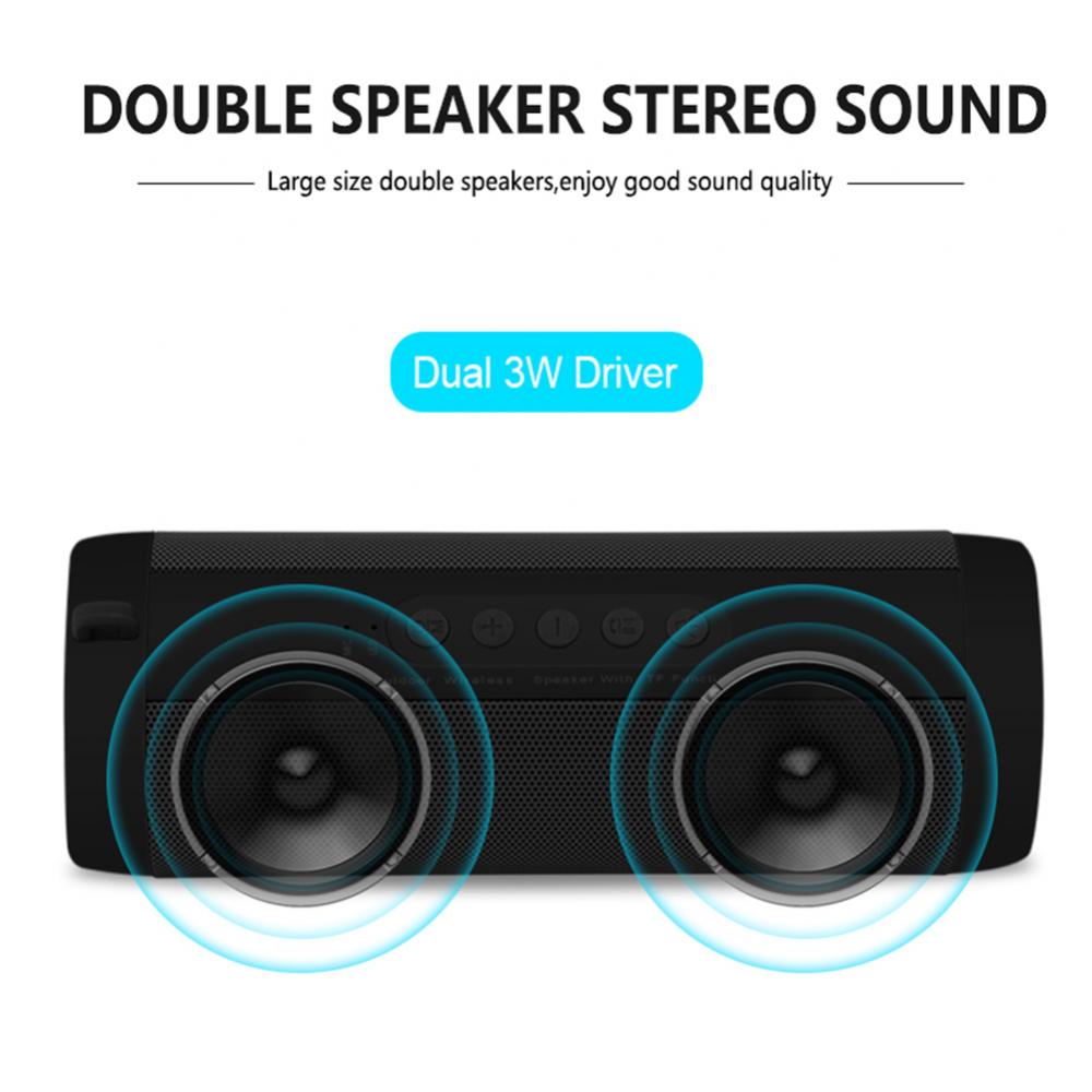 T2 Waterproof Outdoor Bluetooth Speaker with Emergency Flashlight - CALCUMART