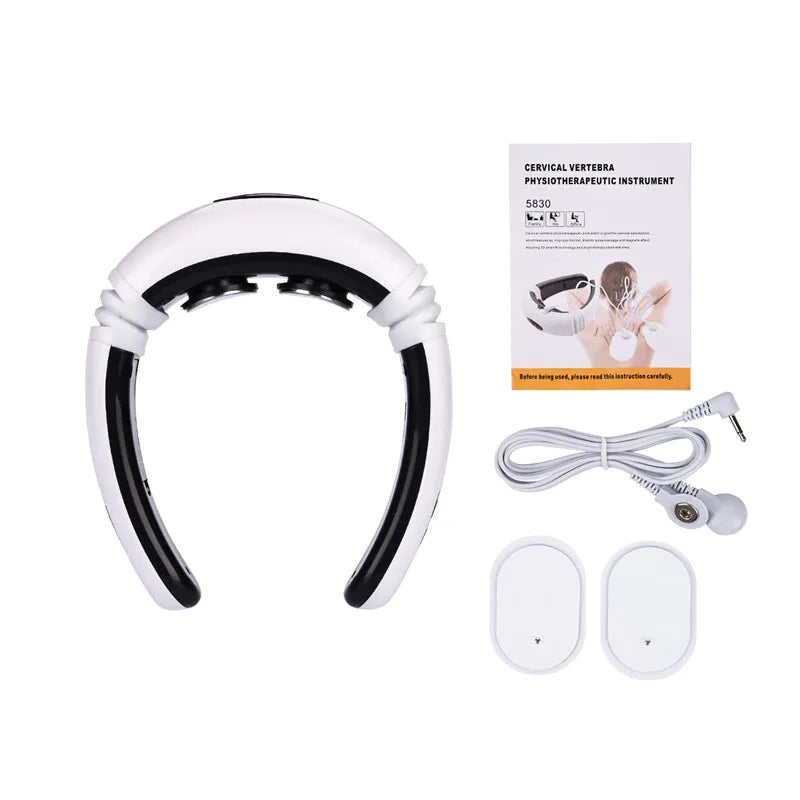 Electric Pulse Back & Neck Massager - CALCUMART