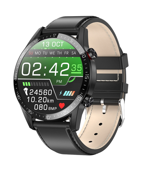 L13 ECG Smart Watch — IP68 Waterproof, Touch Screen, Smartwatch w/Blood Pressure Monitor for Android and iOS devices - CALCUMART