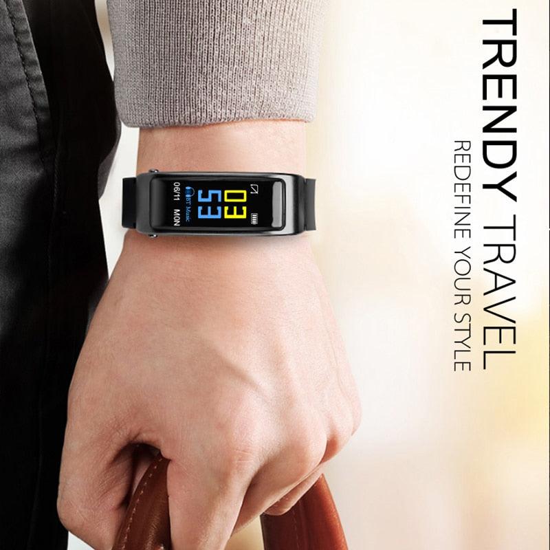 Y3 PLUS Smartwatch with Bluetooth Earbud, Wristband Health Monitoring, Sports Earphone, and Mic - CALCUMART