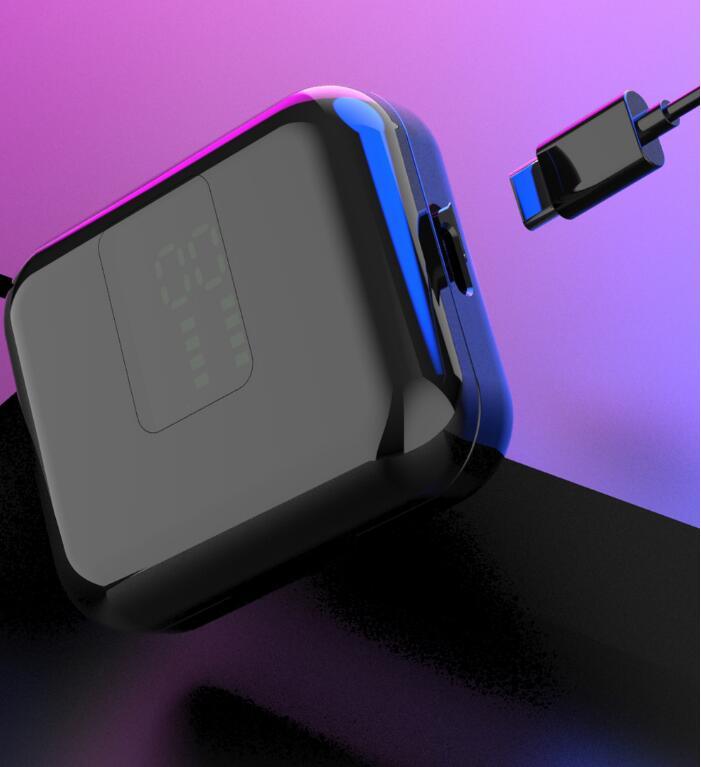 TWS J4 Wireless Earbuds Bluetooth 5.0 Earphone Sport Stereo Bass Wireless Earbuds LED Display HD Music Headset with Charging Box - CALCUMART