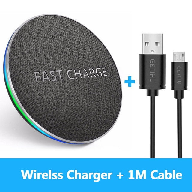 10W Qi Fast Wireless Charger for Mobile Devices - CALCUMART