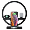 3-in-1 Qi Fast Wireless Charger Dock: iPhone 11 Pro Max, Apple Watch, AirPods Charger with LED Lamp [FREE SHIPPING] - CALCUMART