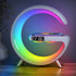Smart Bluetooth Speaker Projection Lamp: All-in-One Night Light with Wireless Recharging - CALCUMART