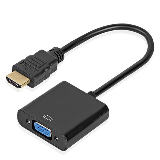 HDMI to VGA Converter Male to Female Adapter - 1080P Digital to Analog for PC & Laptop - CALCUMART