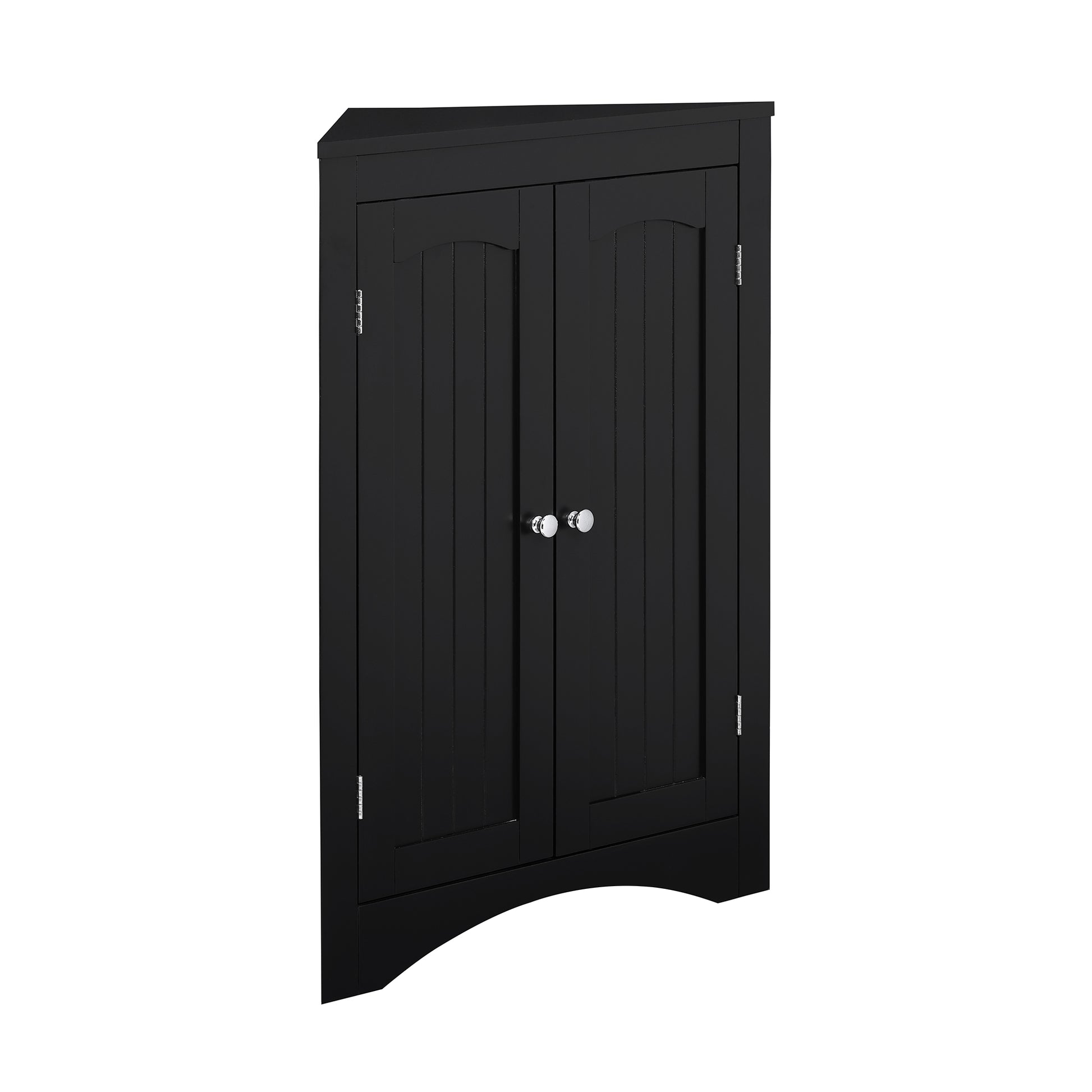 Multifunctional Sideboard Corner Cabinet w/Doors & Shelves for Bathroom, Kitchen, & Living Room - CALCUMART