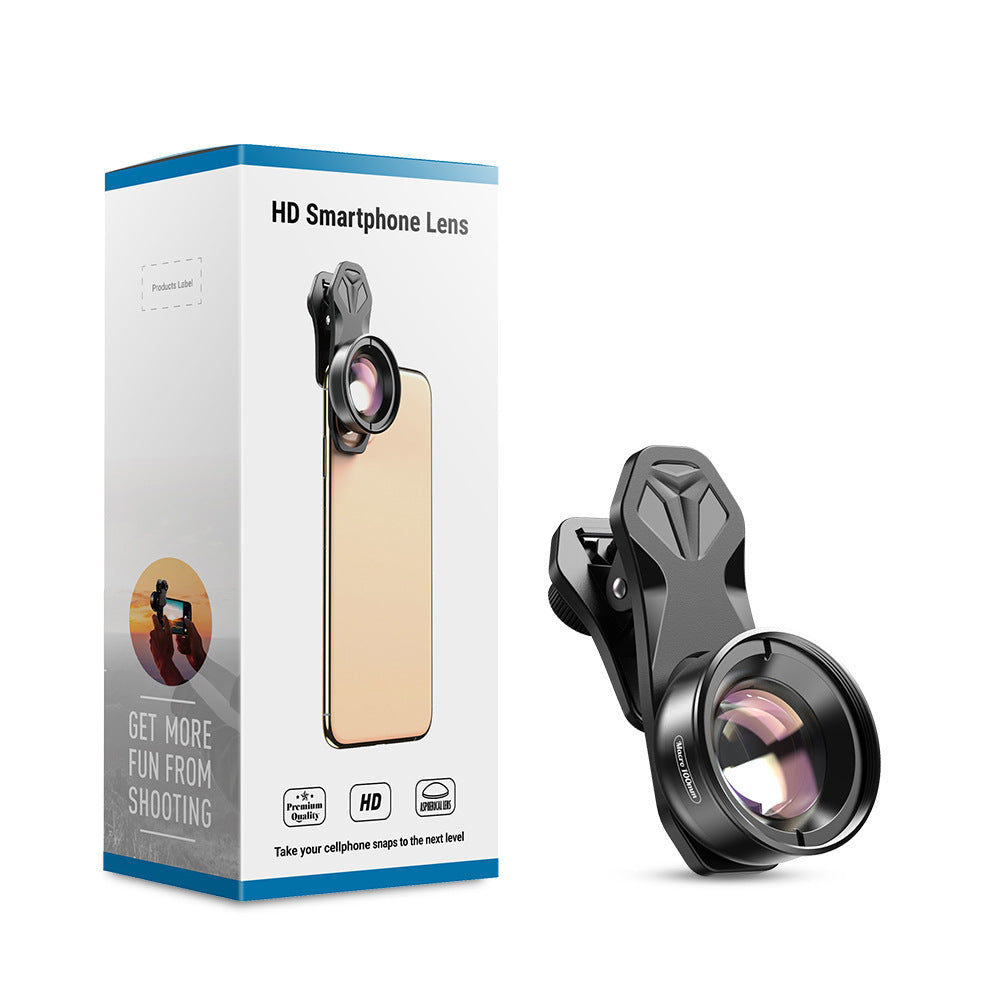 HD Macro Flower Jewelry Lens - Wide Angle Fisheye External Mobile Phone Lens - CALCUMART