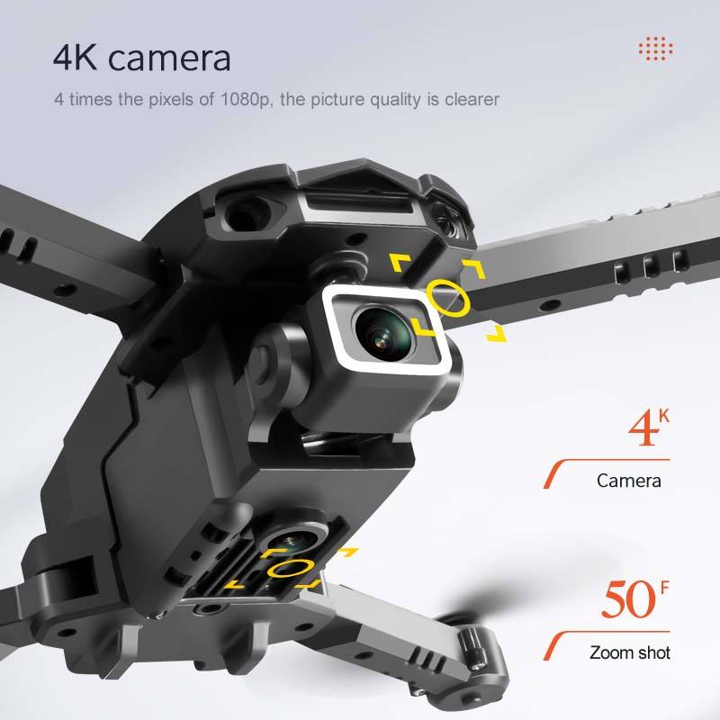 S128 Three-Sided Obstacle Avoidance Drone - 4K Dual Camera HD Aerial Photography Quadcopter with Mini Fixed Height and Remote Control [FREE SHIPPING] - CALCUMART