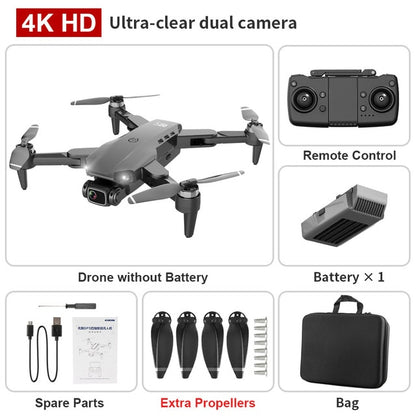 L900 Pro 4K HD Dual Camera Drone with GPS, 5G WiFi FPV, Real-time Transmission, Brushless Motor, and 1.2km RC Distance [FREE SHIPPING] - CALCUMART