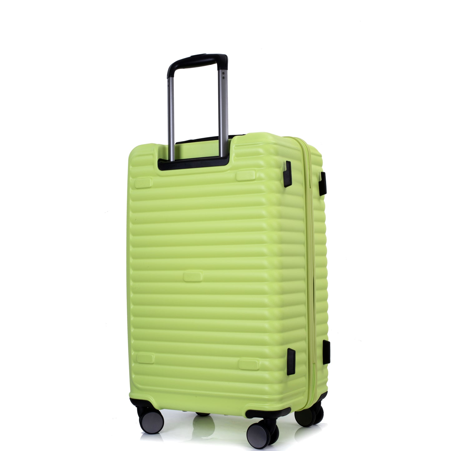 3-Piece Luggage Set — PC+ABS, 360-Degree Spinner Wheels, TSA Lock, Light Green (20"/24"/28") - CALCUMART