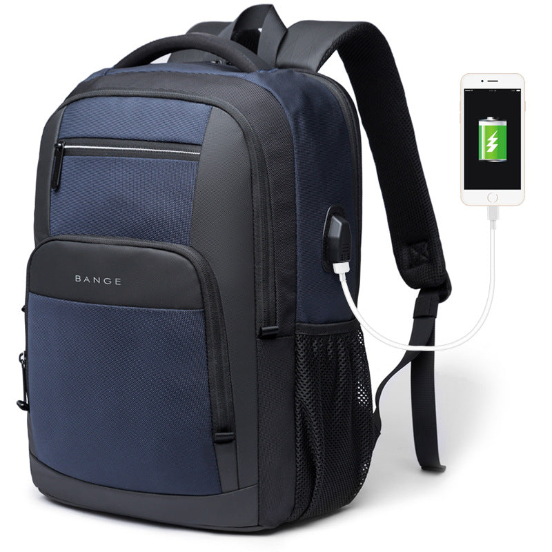 BANGE USB Backpack - Stylish and Functional for Students and Professionals - CALCUMART