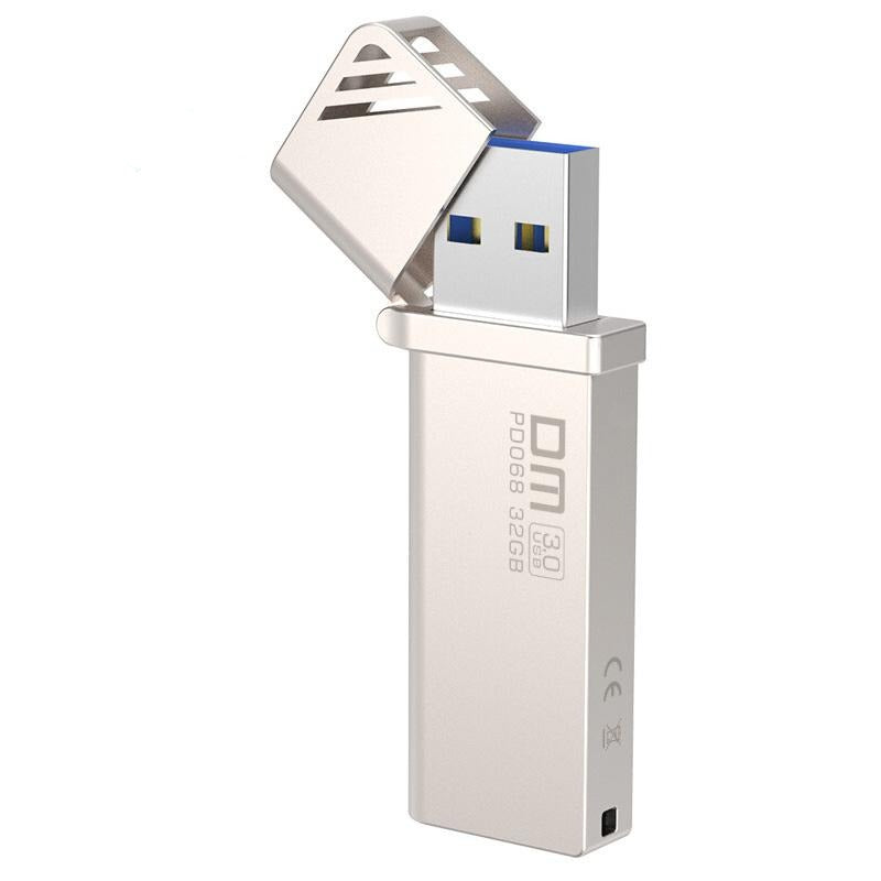 DM PD068 Metallic USB 3.0 Flash Drive: High-Speed Portable Storage [16GB-256GB] - CALCUMART