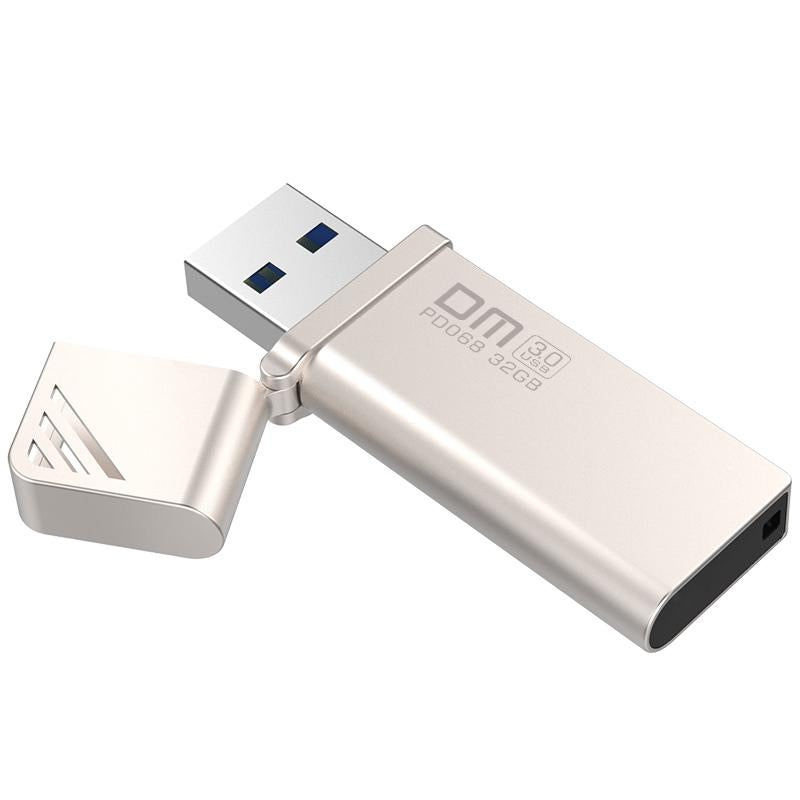 DM PD068 Metallic USB 3.0 Flash Drive: High-Speed Portable Storage [16GB-256GB] - CALCUMART