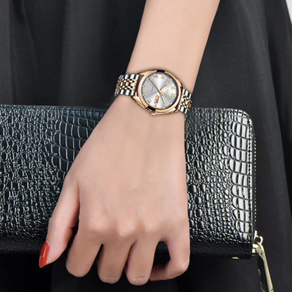 LIGE Rose Gold Business Quartz Women's Watch [FREE SHIPPING] - CALCUMART
