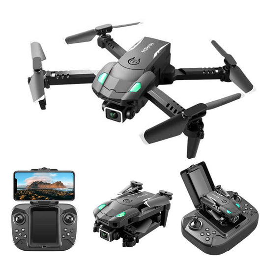 S128 Three-Sided Obstacle Avoidance Drone - 4K Dual Camera HD Aerial Photography Quadcopter with Mini Fixed Height and Remote Control [FREE SHIPPING] - CALCUMART