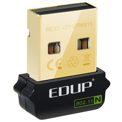 EDUP USB WiFi Adapter 150Mbps - Built-in Antenna, Ethernet Adapter, WiFi Receiver for PC - CALCUMART