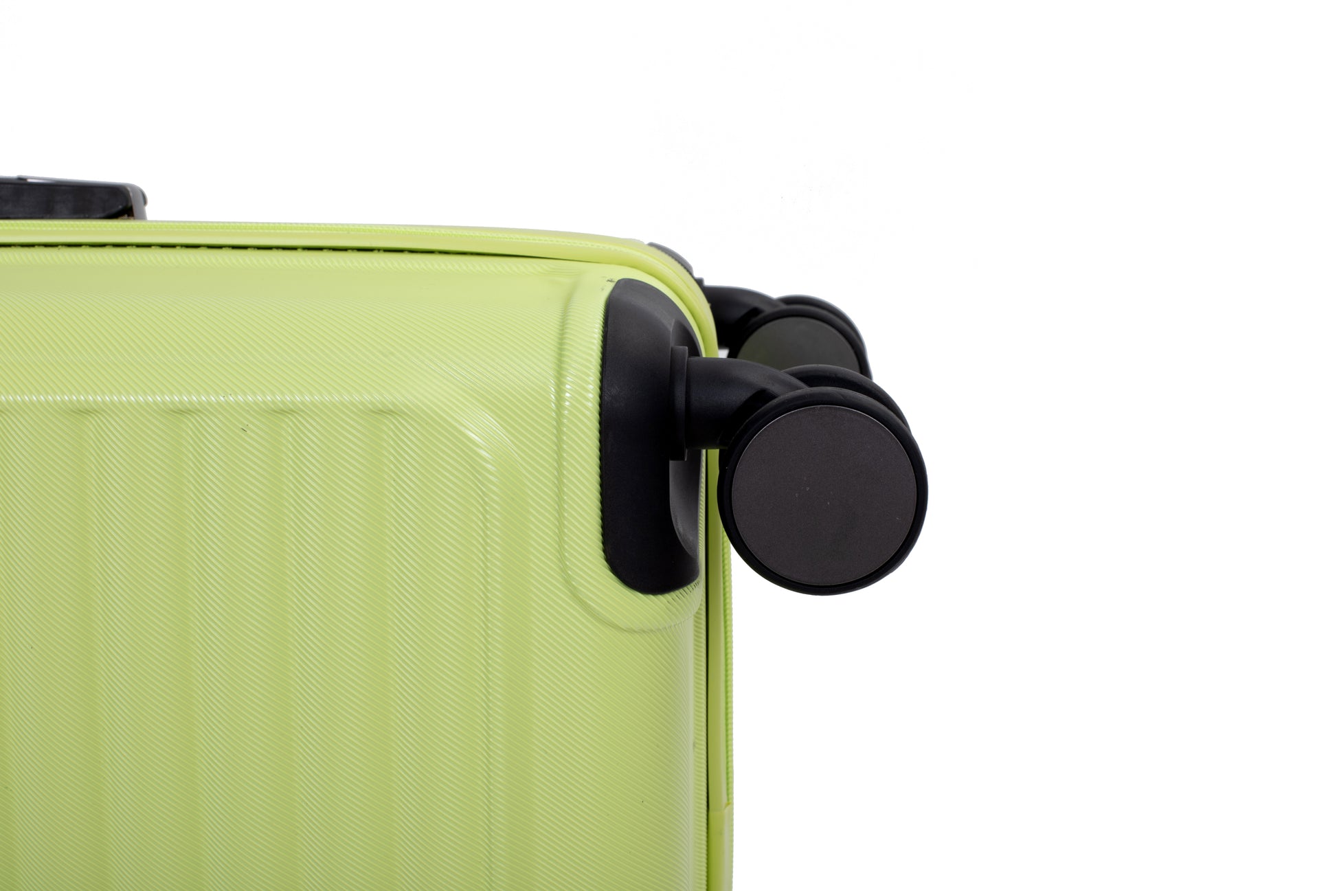 3-Piece Luggage Set — PC+ABS, 360-Degree Spinner Wheels, TSA Lock, Light Green (20"/24"/28") - CALCUMART