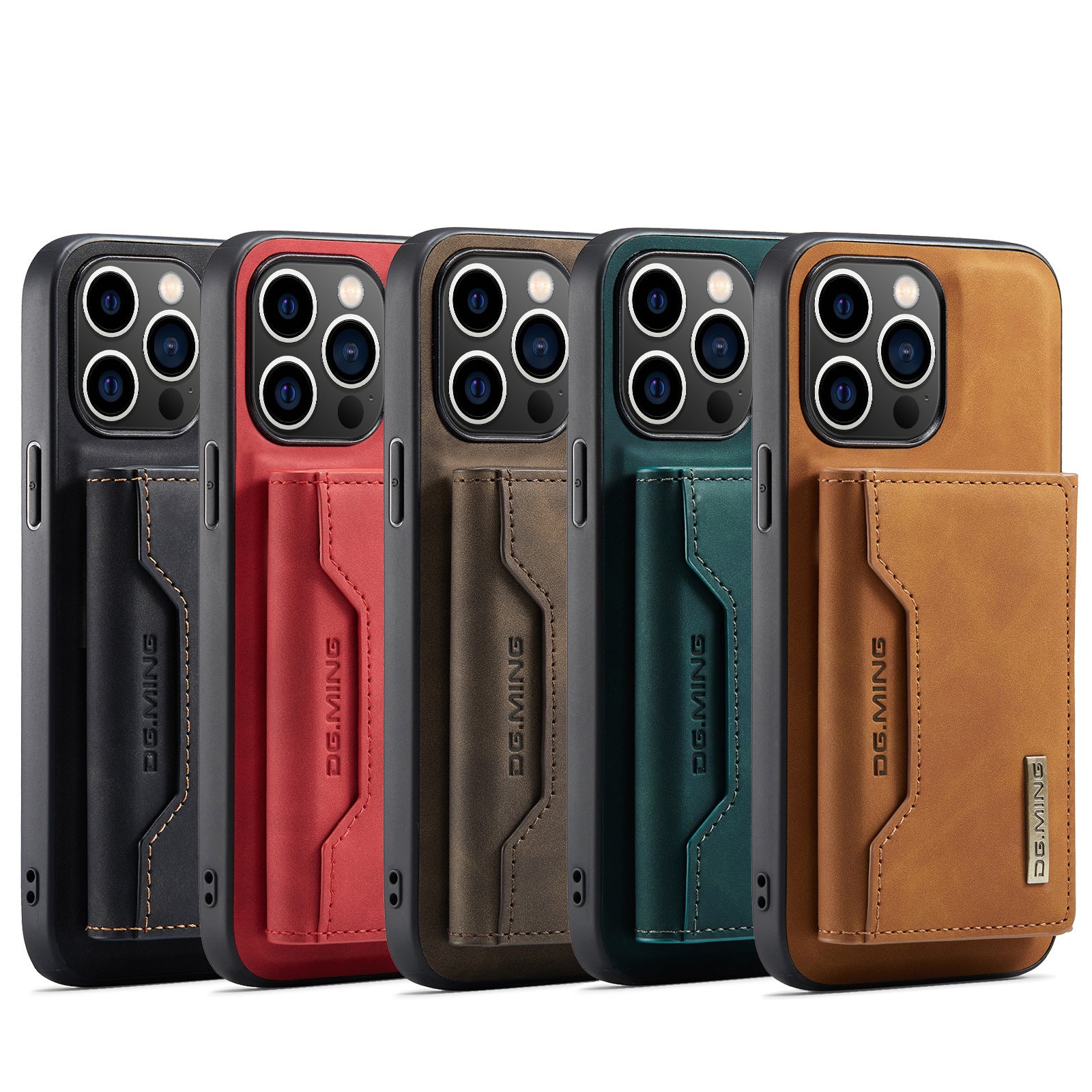 DG.MING M2 Magnetic Card Case - iPhone X, 11, 12, 13, 14 Pro Max Magnetic Protective Cover - CALCUMART