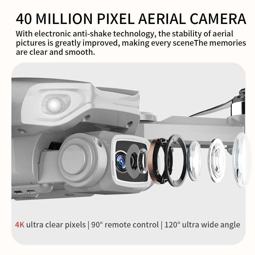 L900 Pro 4K HD Dual Camera Drone with GPS, 5G WiFi FPV, Real-time Transmission, Brushless Motor, and 1.2km RC Distance [FREE SHIPPING] - CALCUMART
