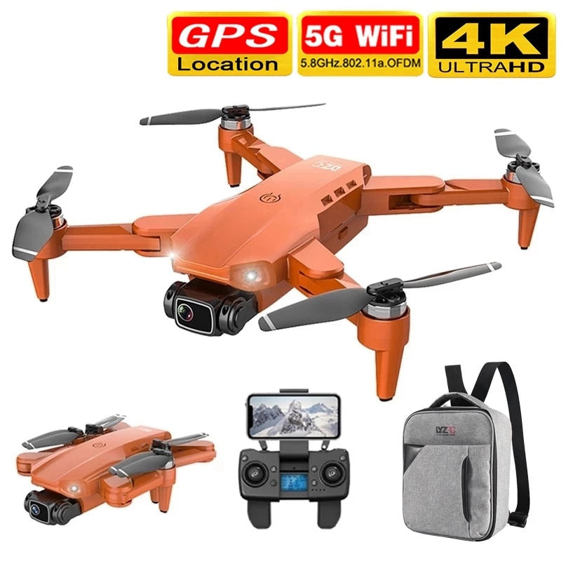L900 Pro 4K HD Dual Camera Drone with GPS, 5G WiFi FPV, Real-time Transmission, Brushless Motor, and 1.2km RC Distance [FREE SHIPPING] - CALCUMART