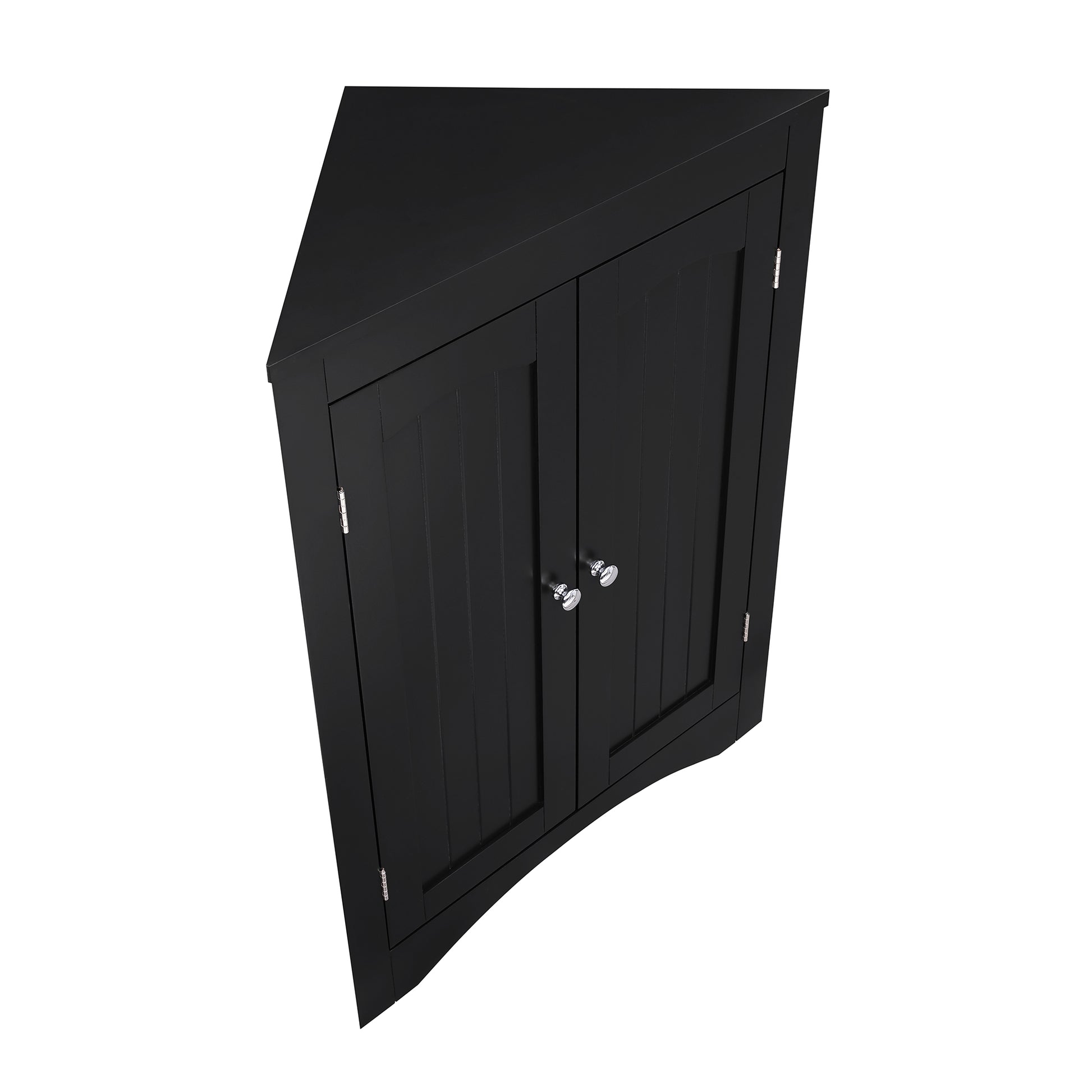 Multifunctional Sideboard Corner Cabinet w/Doors & Shelves for Bathroom, Kitchen, & Living Room - CALCUMART