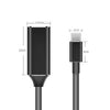 USB-C to HDMI Adapter 4K 30Hz - Type-C to HDMI Cable for Apple MacBook, Samsung Galaxy - CALCUMART