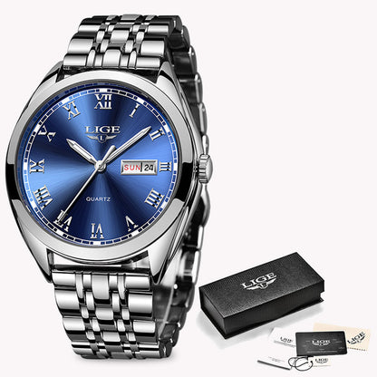 LIGE Rose Gold Business Quartz Women's Watch [FREE SHIPPING] - CALCUMART