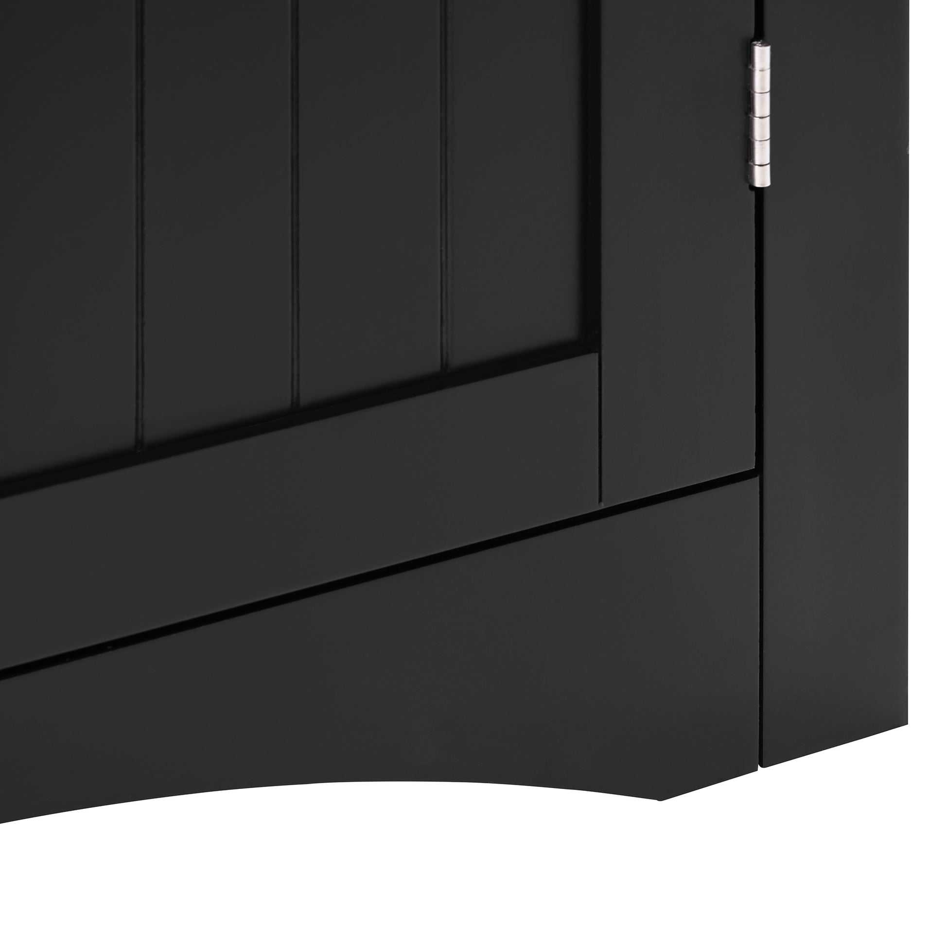Multifunctional Sideboard Corner Cabinet w/Doors & Shelves for Bathroom, Kitchen, & Living Room - CALCUMART