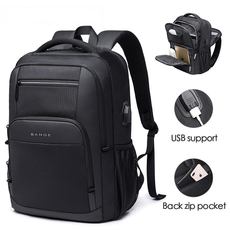 BANGE USB Backpack - Stylish and Functional for Students and Professionals - CALCUMART