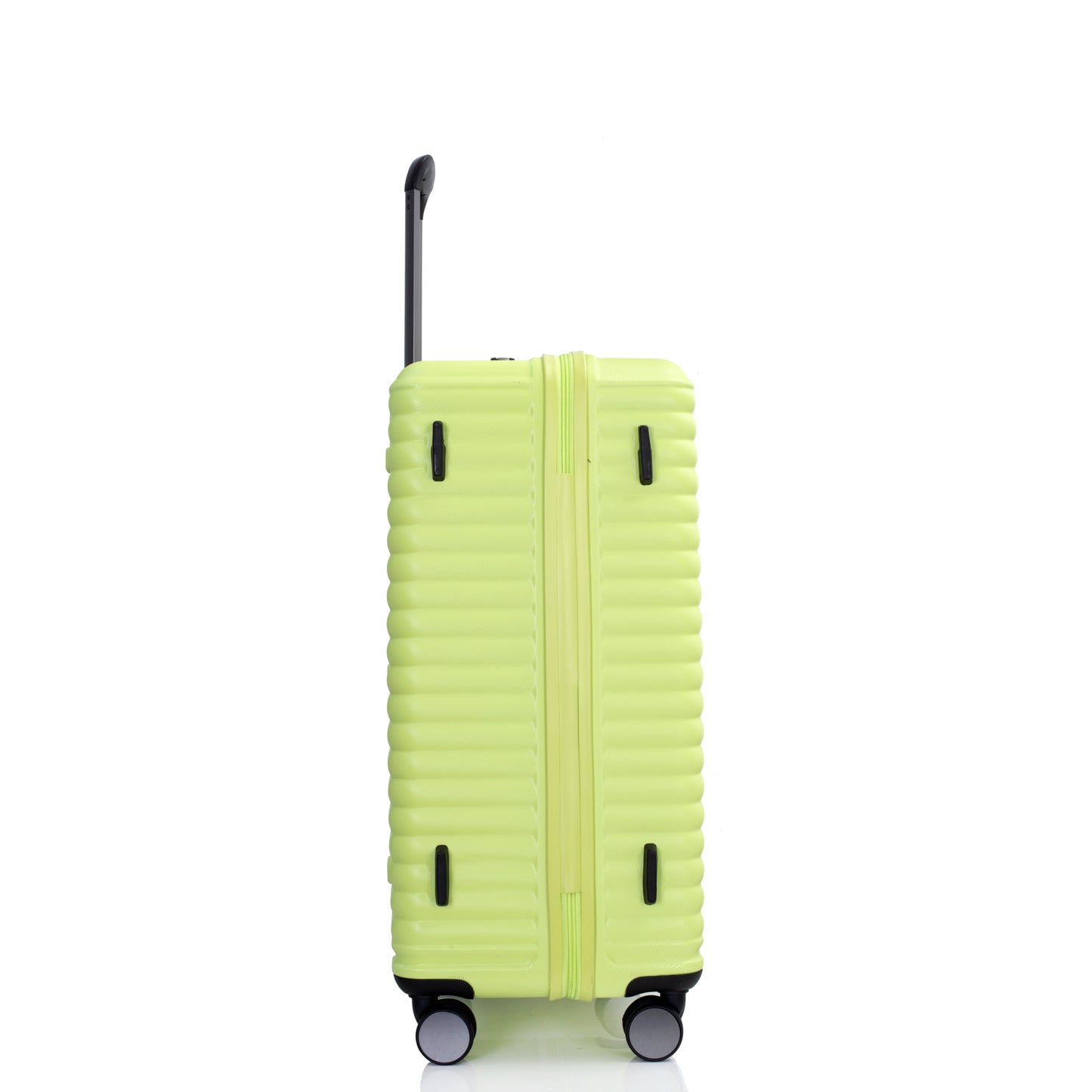 3-Piece Luggage Set — PC+ABS, 360-Degree Spinner Wheels, TSA Lock, Light Green (20"/24"/28") - CALCUMART