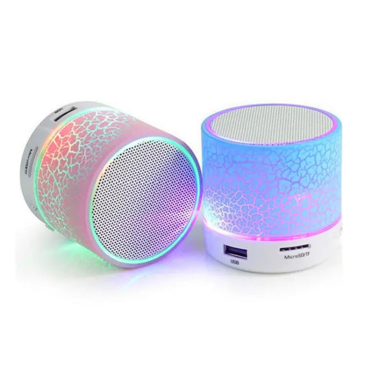 A9 Mini Bluetooth Wireless Speaker with LED Lights - CALCUMART