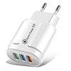 Universal USB Quick Charge 3.0/4.0 Wall Charger for Mobile Phones and Tablets (Compatible with iPhone, Samsung, etc.) - CALCUMART