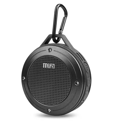 Title: MIFA F10 Shock-Resistant Outdoor Wireless Bluetooth Stereo Speaker with Built-In Mic, IPX6 Waterproof Rating, and Enhanced Bass - CALCUMART