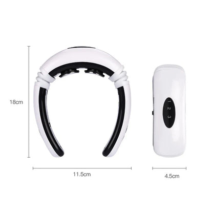 Electric Pulse Back & Neck Massager - CALCUMART