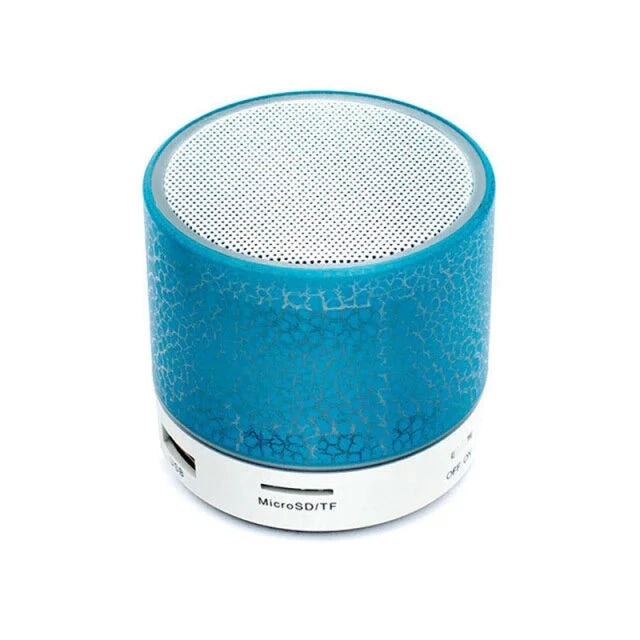 A9 Mini Bluetooth Wireless Speaker with LED Lights - CALCUMART