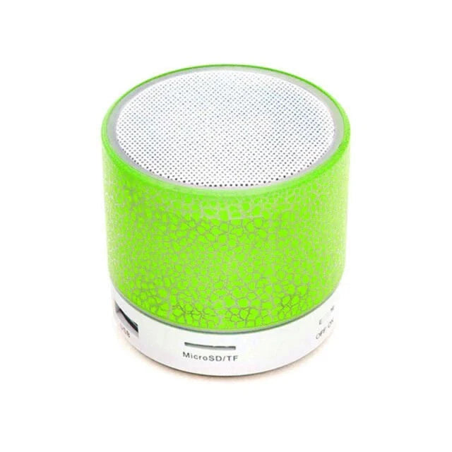 A9 Mini Bluetooth Wireless Speaker with LED Lights - CALCUMART