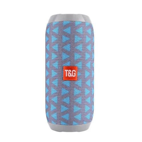 T&G Portable Wireless Bluetooth Speaker - 3D Stereo Sound System w/TF, AUX, & USB Inputs - CALCUMART
