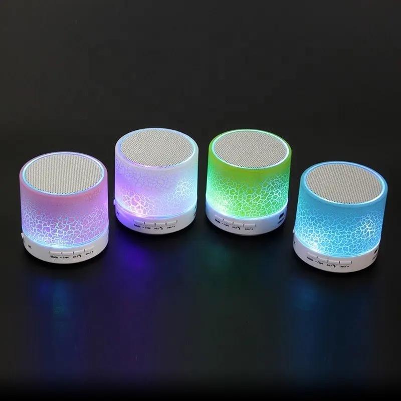 A9 Mini Bluetooth Wireless Speaker with LED Lights - CALCUMART