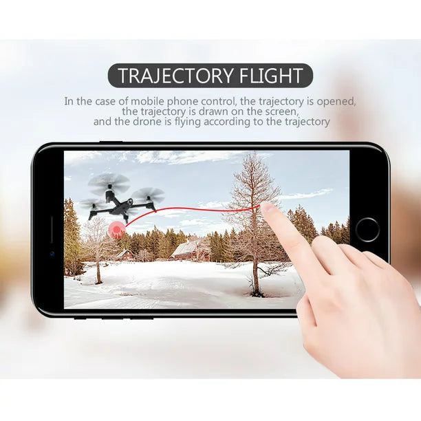 SG106 RC Drone - 1080P HD Dual Camera Optical Flow RC Quadcopter with Real-Time Aerial Video, GPS Positioning, and Ready-to-Fly (RTF) Technology - CALCUMART