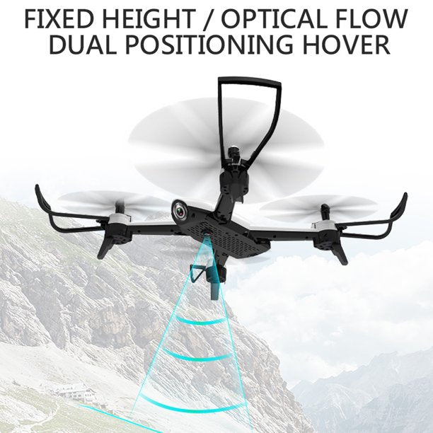 SG106 RC Drone - 1080P HD Dual Camera Optical Flow RC Quadcopter with Real-Time Aerial Video, GPS Positioning, and Ready-to-Fly (RTF) Technology - CALCUMART