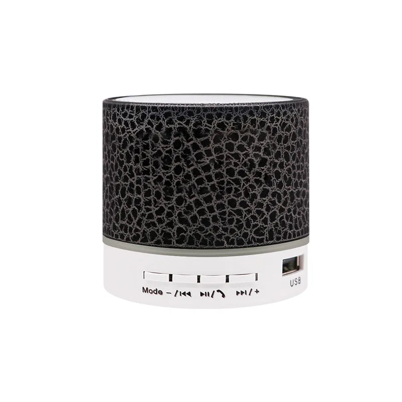 A9 Mini Bluetooth Wireless Speaker with LED Lights - CALCUMART