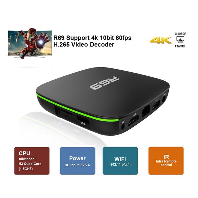 R69 Smart Android 7.1 TV Media Player - CALCUMART