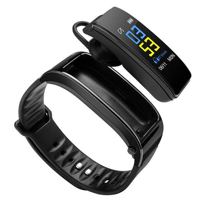 Y3 PLUS Smartwatch with Bluetooth Earbud, Wristband Health Monitoring, Sports Earphone, and Mic - CALCUMART