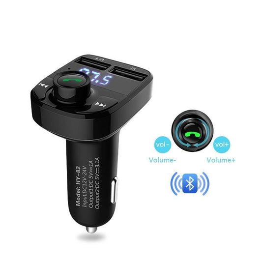 ANLUD Bluetooth Handsfree Car FM Transmitter - CALCUMART