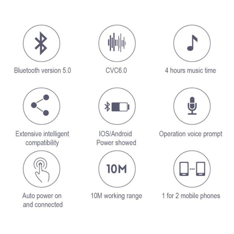 T2 Mini Bluetooth 5.0 Earphones - CALCUMART
