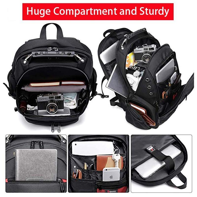 Bange Dyno Water Resistant Laptop Travel Backpack with USB Charging Port [FREE SHIPPING] - CALCUMART